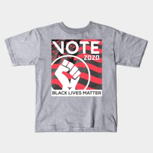 black lives matter vote 2020 Kids T-Shirt